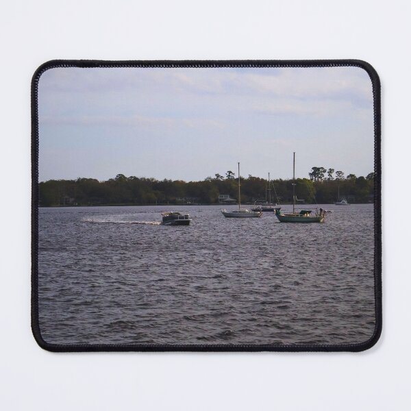 Item preview, Boats on the tranquil river designed and sold by Phakade's Photos.