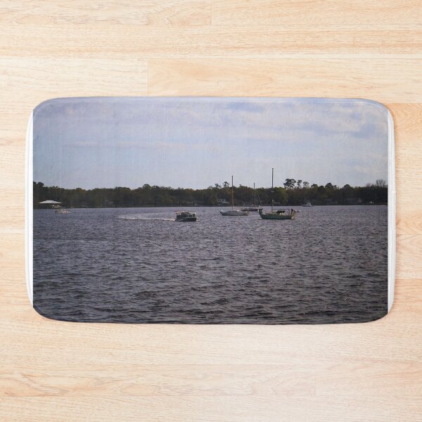 Item preview, Boats on the tranquil river designed and sold by Phakade's Photos.