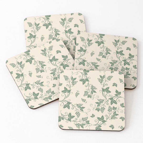 Item preview, Vintage Vineyard: Elegant Grapevine Seamless Pattern designed and sold by Ammi77.