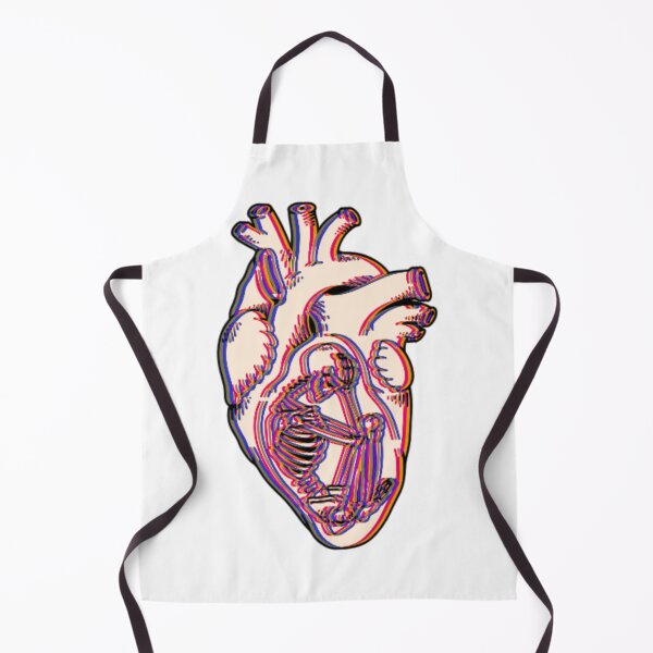 Item preview, Skeleton Heart – Anatomy of Love & Death designed and sold by BoneandBloomCo.