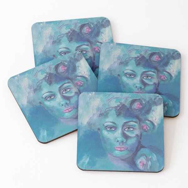 Item preview, girl in aqua designed and sold by Claire Slater.