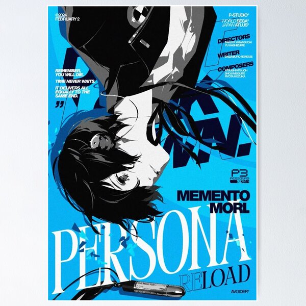 Persona 3 Reload Posters for Sale | Redbubble