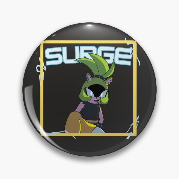 Item preview, Surge The Tenrec (With Boarder) designed and sold by TheFandomFairy.