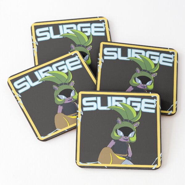 Item preview, Surge The Tenrec (With Boarder) designed and sold by TheFandomFairy.
