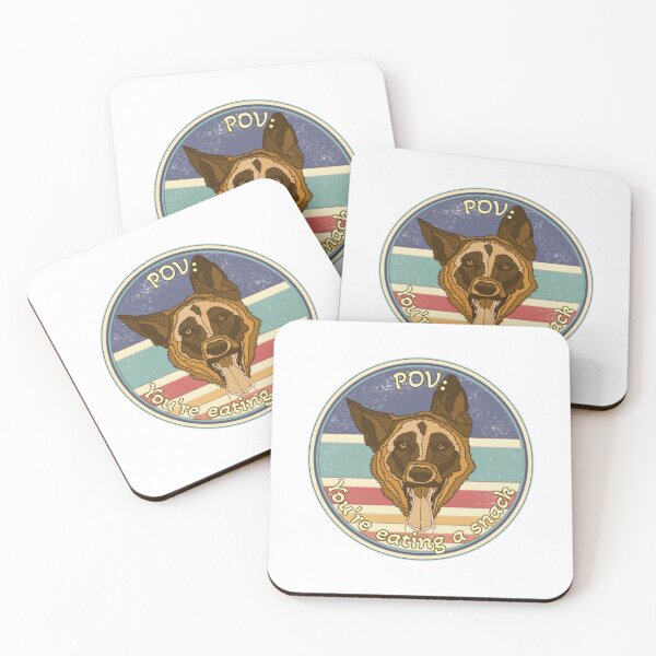 Item preview, Funny German shepherd - POV meme retro designed and sold by nostakesart.