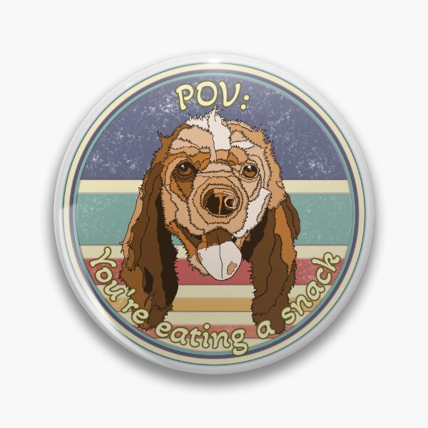 Artikelvorschau, Lustiger Cocker Spaniel - POV Meme Retro entworfen und verkauft von nostakesart.