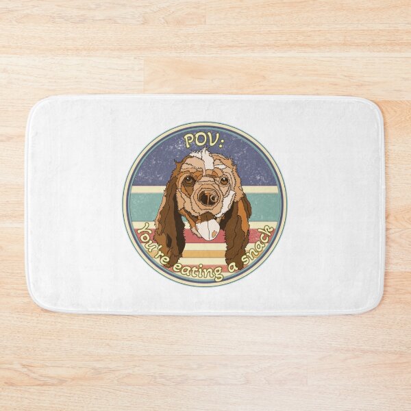 Item preview, Funny Cocker Spaniel - POV meme retro designed and sold by nostakesart.