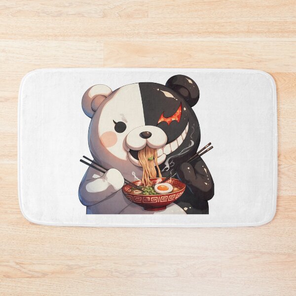 Item preview, Monokuma Funny Ramen Danganronpa Anime Kawaii designed and sold by Raslbazola.