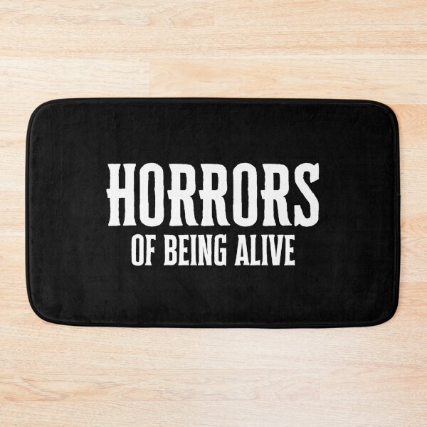 Item preview, Horrors of being alive spooky halloween design designed and sold by OldSkullDesigns.