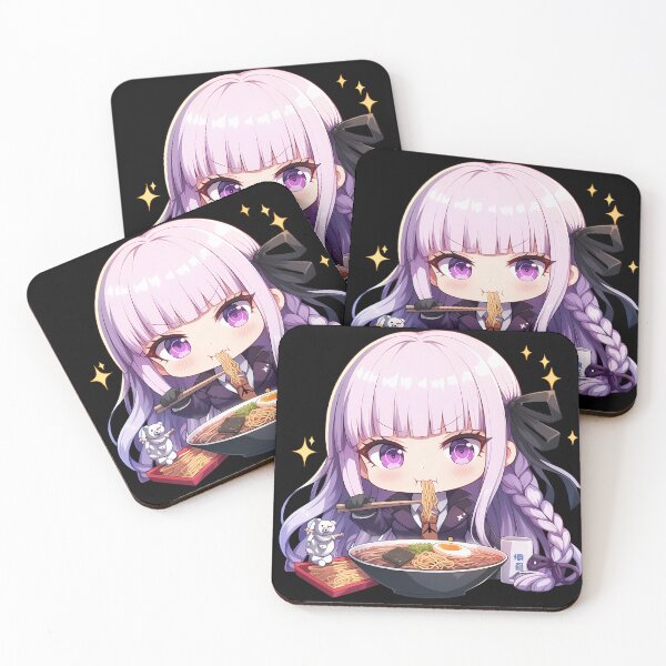 Item preview, Kyoko Kirigiri Elegant Ramen Danganronpa Anime Girl Kawaii designed and sold by Raslbazola.