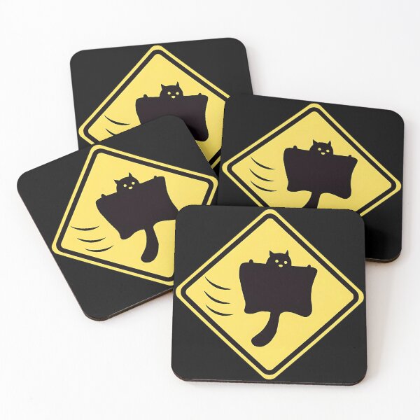Item preview, Beware of Flying Squirrels (Japanese Warning Sign) designed and sold by XC39.