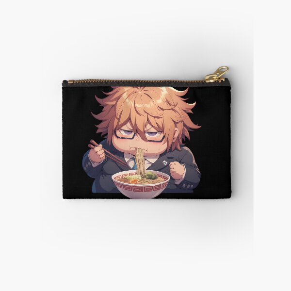 Item preview, Byakuya Togami Eating Ramen Danganronpa Anime Kawaii designed and sold by Raslbazola.