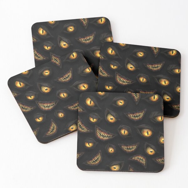 Item preview, Evil Eyes & Smiles Halloween Graphic – Creepy All Over Print Design  designed and sold by JoeZigns81.