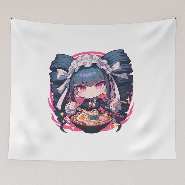 Item preview, Celestia Ludenberg Fancy Ramen Danganronpa Anime Girl Kawaii designed and sold by Raslbazola.