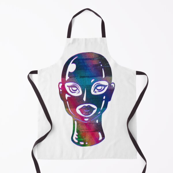 Item preview, Glitch Goddess – Neon Dominatrix Mask designed and sold by BoneandBloomCo.