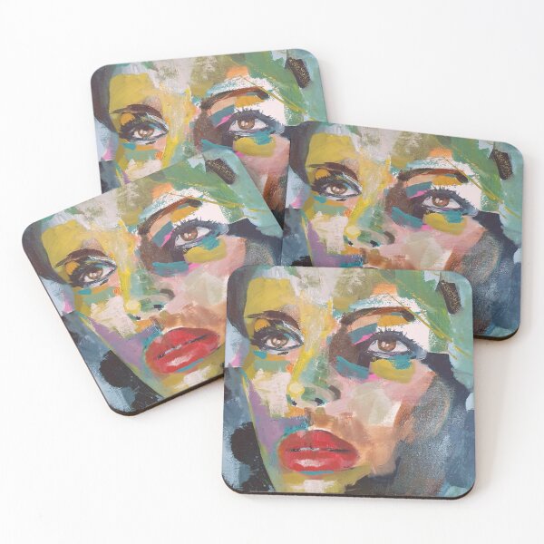 Item preview, girl in many colours designed and sold by Claire Slater.