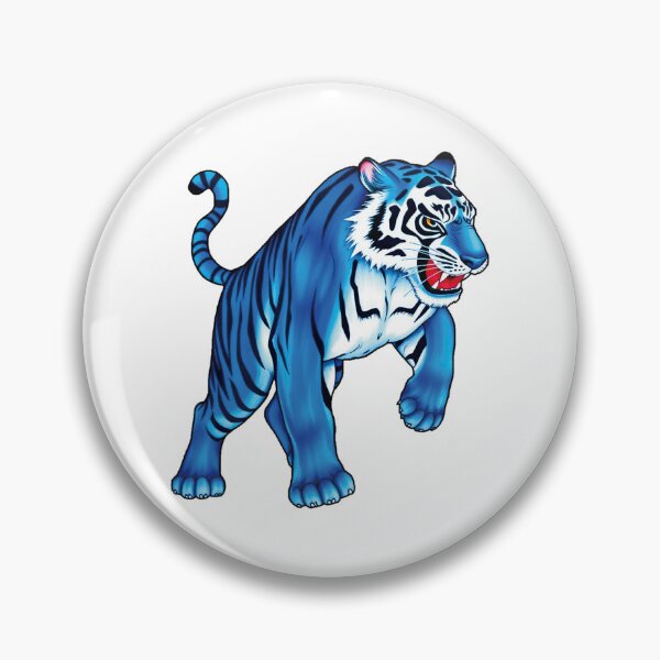 Artikelvorschau, Blauer Tiger. entworfen und verkauft von EunsooLee.