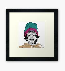 Wake Up Lil Xan Framed Print