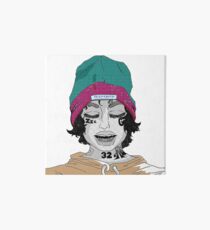 Wake Up Lil Xan Art Board Print