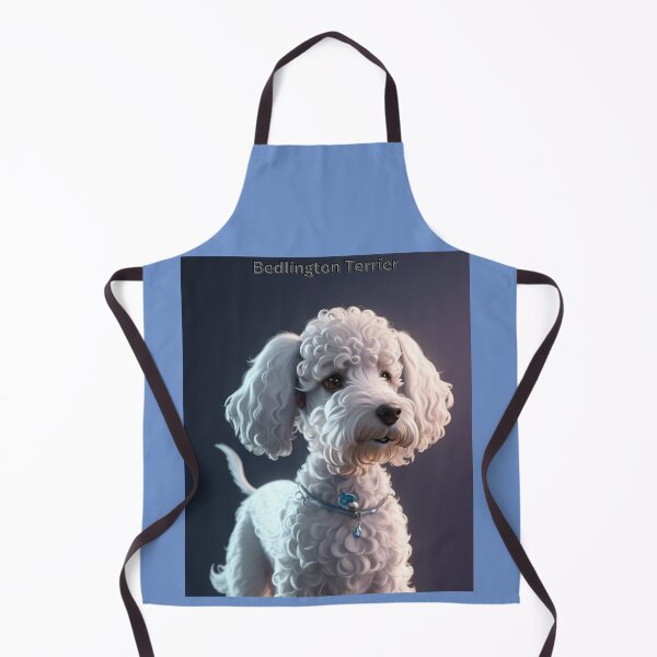 Item preview, Close-Up Portrait of a Bedlington Terrier With Elegant Curls designed and sold by KJ-Books.