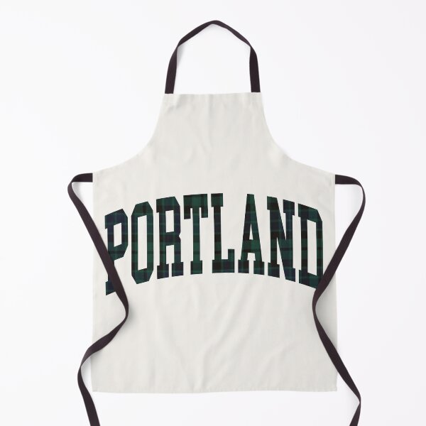 Item preview, Portland OR - Classic and Cute College Font Curved Typography w/ Plaid designed and sold by chosenhomes.