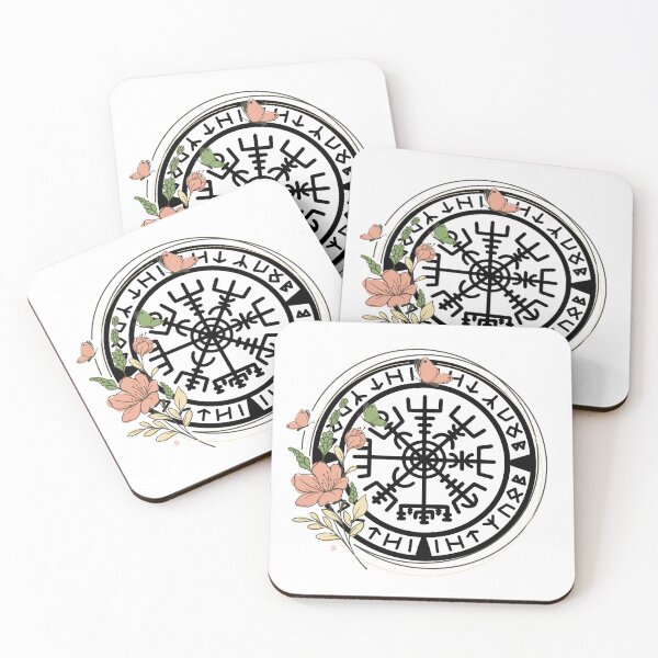 Item preview, Vegvísir Rune Wheel designed and sold by okoozz.