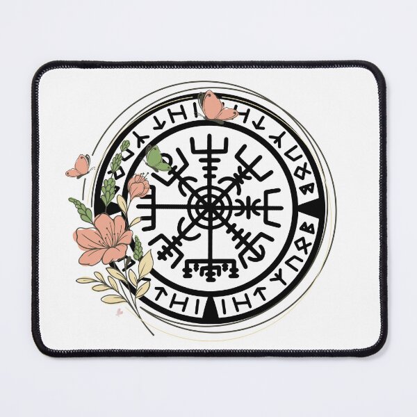 Item preview, Vegvísir Rune Wheel designed and sold by okoozz.