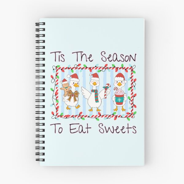 Item preview, Tis The Season To Eat Sweets Christmas Candy Cane, Gingerbread Goose designed and sold by Forevermore.