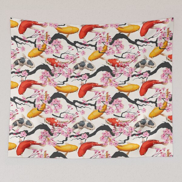 Item preview, Koi Fish Pattern designed and sold by graphic-genie.