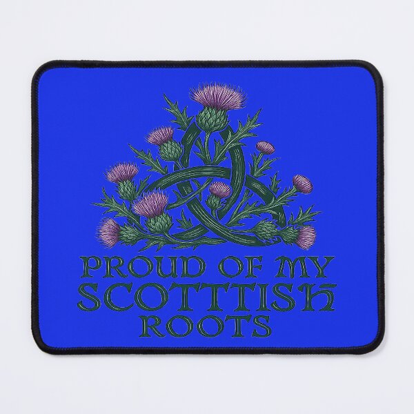 Item preview, Proud of My Scottish Roots – Celtic Thistle & Knotwork Heritage Design designed and sold by MacksMerch.