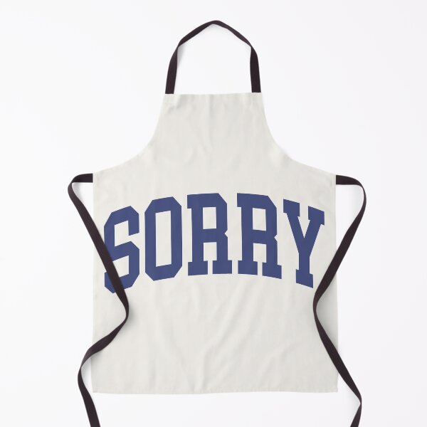 Item preview, Sorry - Apologetic Classic and Cute College Font Curved Typography designed and sold by chosenhomes.