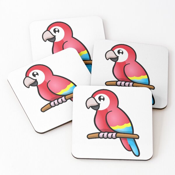 Item preview, Red Parrot - Playful Tropical Vibe designed and sold by criptart.