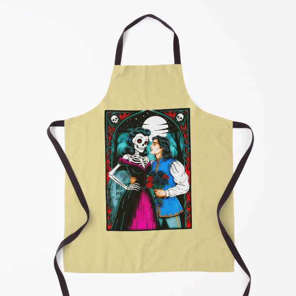 Item preview, Eternal Gothic Romance Skeleton Couple designed and sold by CoffinsArt.