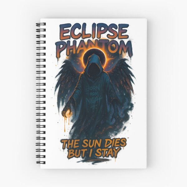 Item preview, Eclipse Phantom – Neon Hooded Celestial Graffiti Spirit designed and sold by Snackwear Apparel.