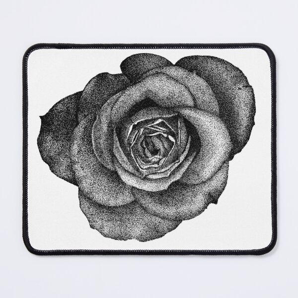 Item preview, Eternal Bloom – Rose in Stipples designed and sold by Lingandart.