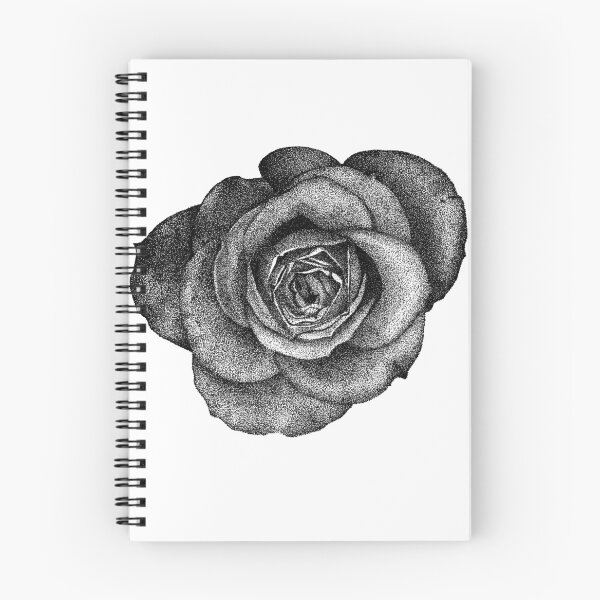 Item preview, Eternal Bloom – Rose in Stipples designed and sold by Lingandart.