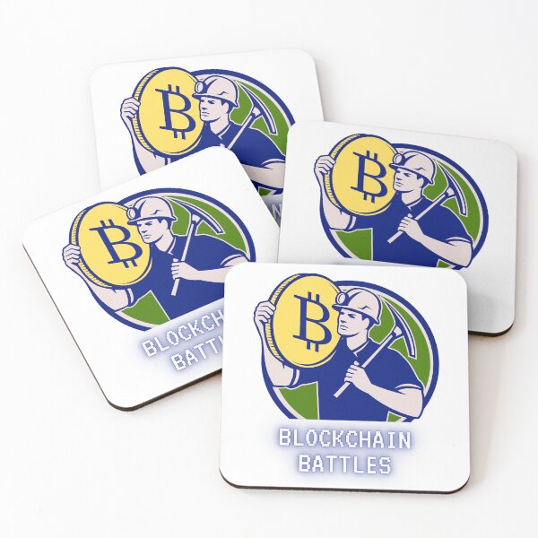 Item preview, Blockchain Battles Miner Illustration designed and sold by NxtGenDesigns.