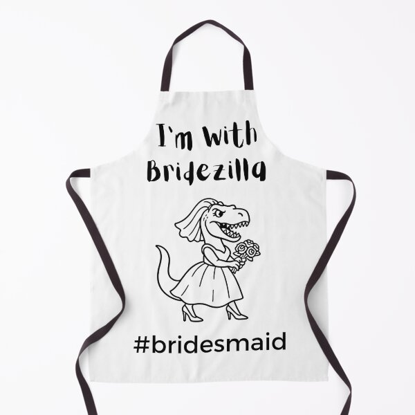 Item preview, I'm With Bridezilla - Bridesmaid of the Bride designed and sold by WildeAboutTees.