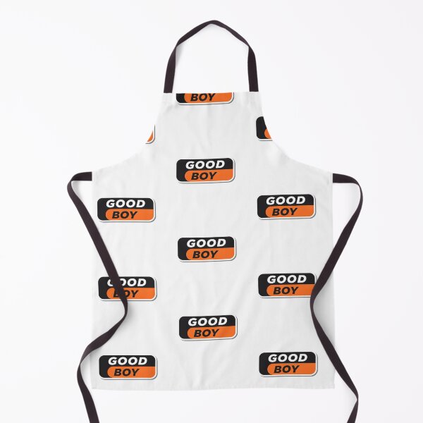 Item preview, Minimalist “Good Boy” Text Logo in Black, White, and Orange designed and sold by PixelVibe782.