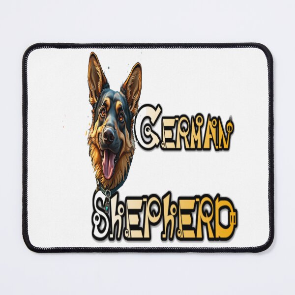 Item preview, German Shepherd dog graffiti funny dogs Professional design designed and sold by atomsama.