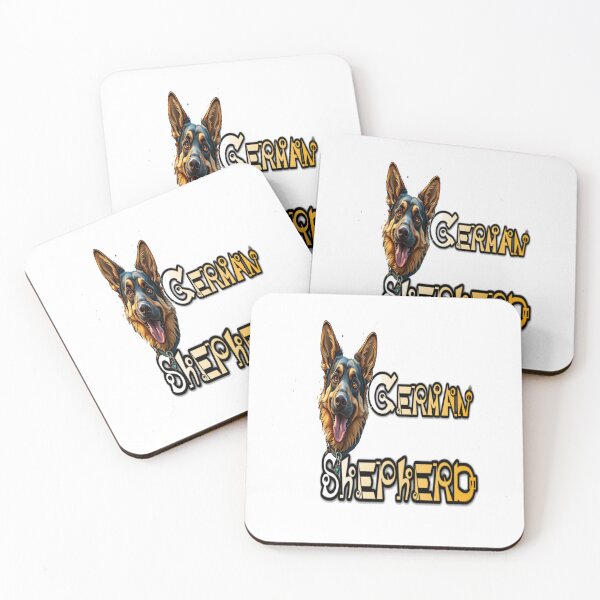 Item preview, German Shepherd dog graffiti funny dogs Professional design designed and sold by atomsama.