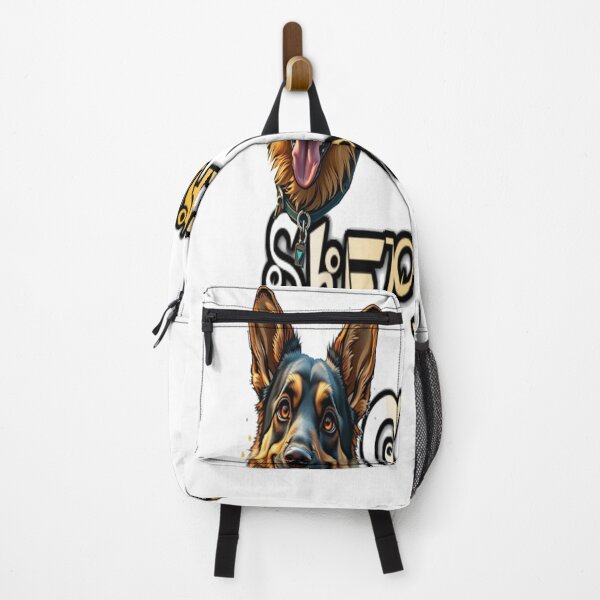 Item preview, German Shepherd dog graffiti funny dogs Professional design designed and sold by atomsama.