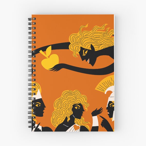 Item preview, eris throwing the golden apple to athena aphrodite and hera designed and sold by matintheworld ( delcarmat ).