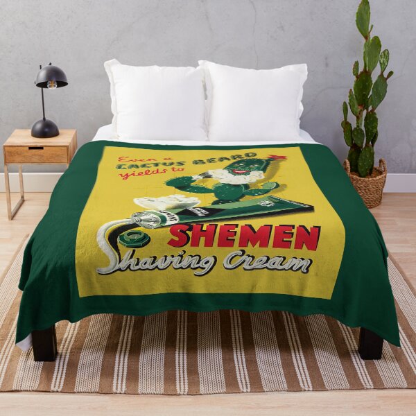 Item preview, Israel, Poster. Shemen Shaving Cream, 1930s. designed and sold by UltraQuirky.
