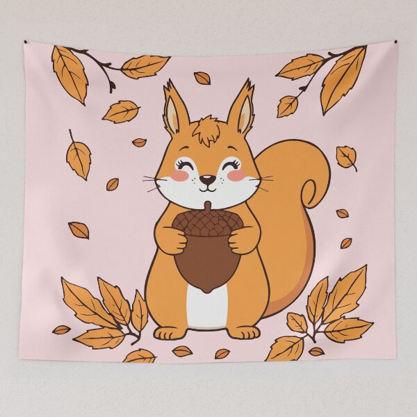 Item preview, Autumn Squirrel designed and sold by LitaBarc.