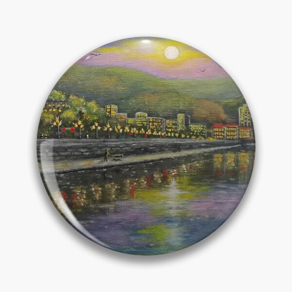 Item preview, Night city, Yalta , Crimea  designed and sold by Lauraart7.
