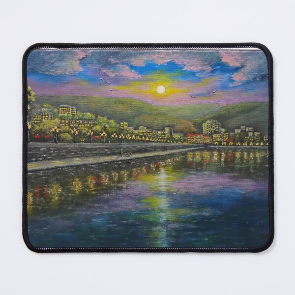 Item preview, Night city, Yalta , Crimea  designed and sold by Lauraart7.