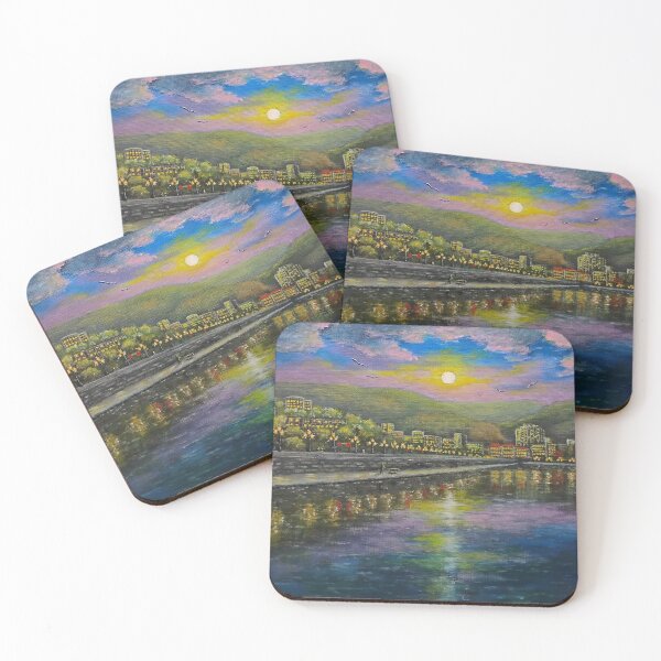 Item preview, Night city, Yalta , Crimea  designed and sold by Lauraart7.