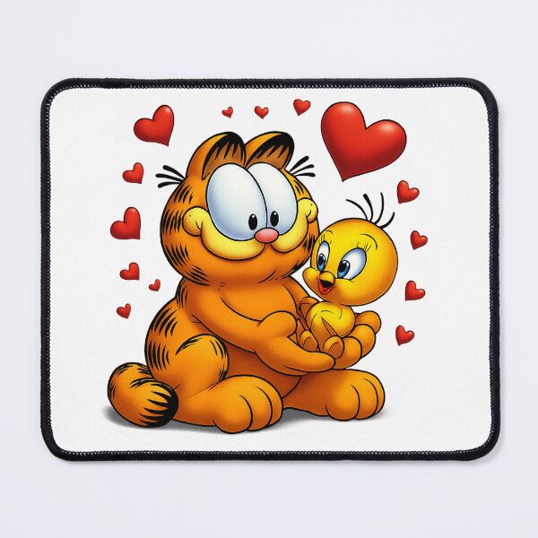 Item preview, “Garfield Loves Titi – Sweet and Fun Illustration” designed and sold by CHRIST5000.