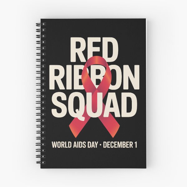 Item preview, Red Ribbon Squad HIV AIDS Awareness Team Design | World AIDS Day December 1 Support Unity Message for Advocates, Events, and Fighters designed and sold by Self Love Studio.